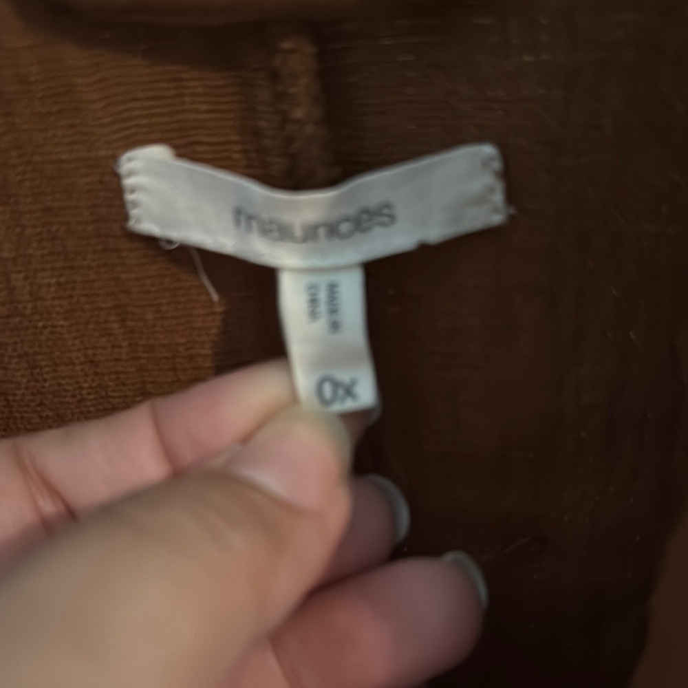 Maurices Brown Utility Jacket with Collared Neckline - Picture 3 of 4